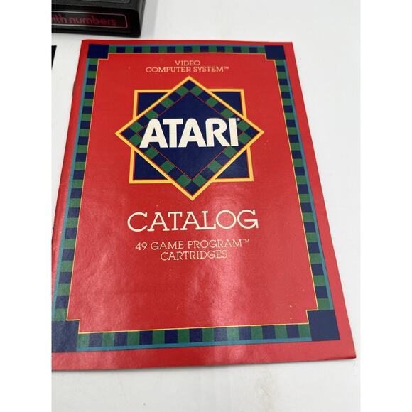 Fun With Numbers CX 2661 Atari 2600 CIB Game, Box, Manual - Picture 5 of 14